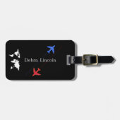 素晴らしい旅行 ラゲッジタグ (正面横)