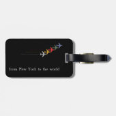 素晴らしい旅行 ラゲッジタグ (裏面横)