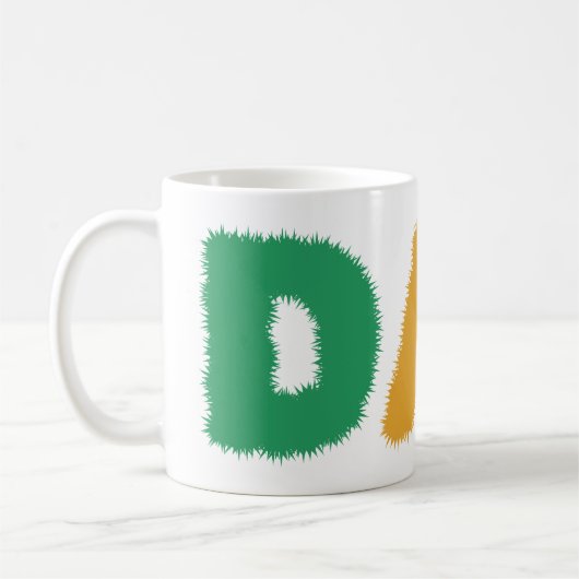 素晴らしい日のパパを持って! コーヒーマグカップ (左)