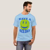 素晴らしい日を過ごす/ @%$#オフ Tシャツ (正面フル)