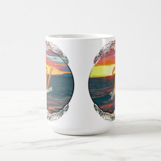 素晴らしい日1490 コーヒーマグカップ (中央)