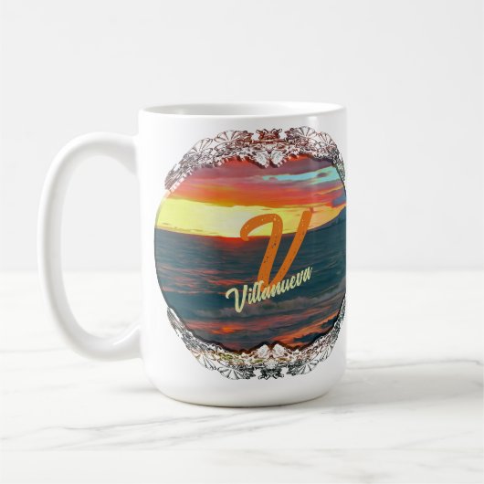 素晴らしい日1490 コーヒーマグカップ (左)