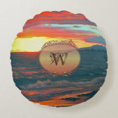 素晴らしい日1490 ラウンドクッション (正面)