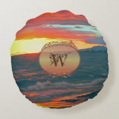 素晴らしい日1490 ラウンドクッション (裏面)