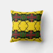 素晴らしい明るい色のヴィンテージクレーンのオペレータ クッション (裏面)