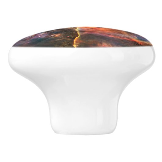 素晴らしい星雲の宇宙天文学科学の写真 セラミックノブ (側面)