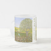 素晴らしい景色 フロストグラスマグカップ (正面左)