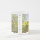 素晴らしい景色 フロストグラスマグカップ (中央)