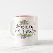 素晴らしい曾祖母のTシャツ ツートーンマグカップ (正面左)