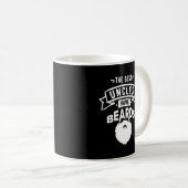 素晴らしい最も最高のな叔父さんにひげのプリントがあります コーヒーマグカップ (正面右)