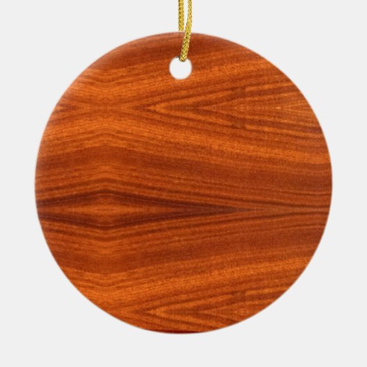 素晴らしい木製の穀物のチークのマホガニーのベニヤ セラミックオーナメント (正面)