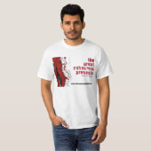 素晴らしい未知数は白を逆にしました Tシャツ (正面フル)