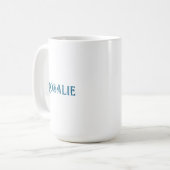 素晴らしい本は花を咲かせる コーヒーマグカップ (正面左)