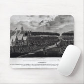 素晴らしい条約の眺めは草原DUで握りました マウスパッド (マウス)