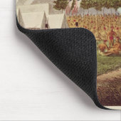 素晴らしい条約の眺めは草原DUで握りました マウスパッド (コーナー)