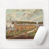 素晴らしい条約の眺めは草原DUで握りました マウスパッド (マウス)