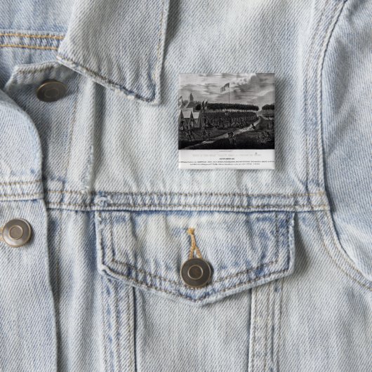 素晴らしい条約の眺めは草原DUで握りました 缶バッジ (インサイチュ)