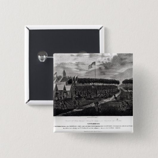 素晴らしい条約の眺めは草原DUで握りました 缶バッジ (正面&裏面)