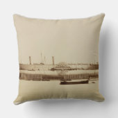 素晴らしい東、1857年11月17日(卵白pri クッション (裏面)