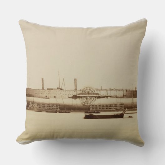 素晴らしい東、1857年11月17日(卵白pri クッション (正面)