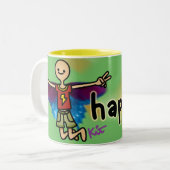 素晴らしい果汁 ツートーンマグカップ (正面左)