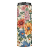 素晴らしい柔らかい夏の庭の花 タンブラー (裏面)