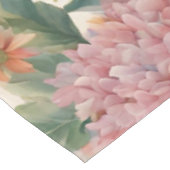 素晴らしい柔らかい夏の庭の花 テーブルクロス (アングル)