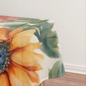 素晴らしい柔らかい夏の庭の花 テーブルクロス (インサイチュ)