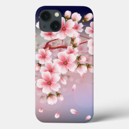 素晴らしい桜の花びら秋 iPhone 13ケース