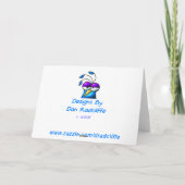 素晴らしい業績を上げておめでとう カード (裏面)