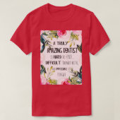 素晴らしい歯医者のお別れ離れギフトのアイディアド Tシャツ (デザイン正面)