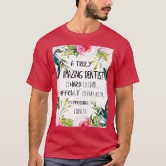 素晴らしい歯医者のお別れ離れギフトのアイディアド Tシャツ