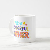 素晴らしい母親のために コーヒーマグカップ (正面左)