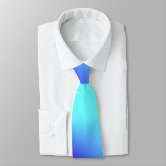 素晴らしい水の青いピンクの紫色の豊富ではっきりしたな色 ネクタイ (タイ)