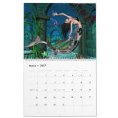 素晴らしい水中世界 カレンダー (3月 2027)