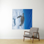 素晴らしい水中競技カメ タペストリー (インサイチュ(横))