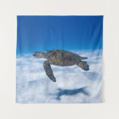 素晴らしい水中競技カメ タペストリー (正面)