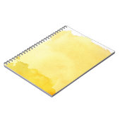 素晴らしい水彩画の背景-水彩画のペンキ2 ノートブック (左側)