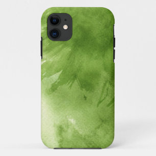 素晴らしい水彩画の背景-水彩画のペンキ2 iPhone 11 ケース