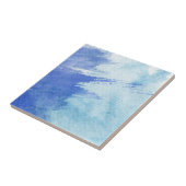 素晴らしい水彩画の背景-水彩画のペンキ タイル (側面)