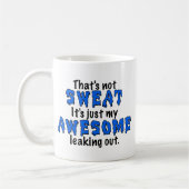 素晴らしい汗 コーヒーマグカップ (左)