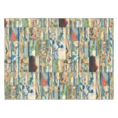 素晴らしい波のHokusai富士山の日本人のプリント テーブルクロス (正面(横))