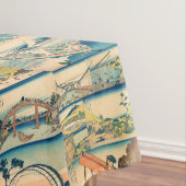 素晴らしい波のHokusai富士山の日本人のプリント テーブルクロス (インサイチュ)
