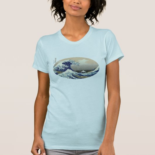 素晴らしい波のTシャツ Tシャツ (正面)