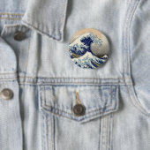 素晴らしい波ボタン 缶バッジ (インサイチュ)