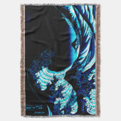 素晴らしい波 スローブランケット (正面縦)