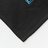 素晴らしい波 フリースブランケット (角)