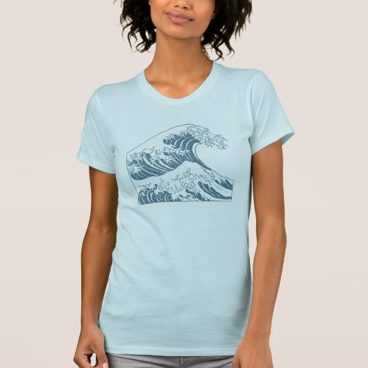 素晴らしい波 Tシャツ (正面)