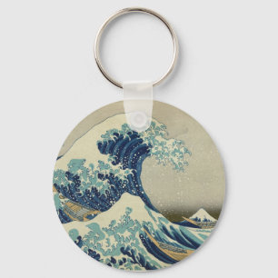 素晴らしい波Keychain キーホルダー
