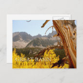 素晴らしい洗面器の国立公園 ポストカード (正面/裏面)